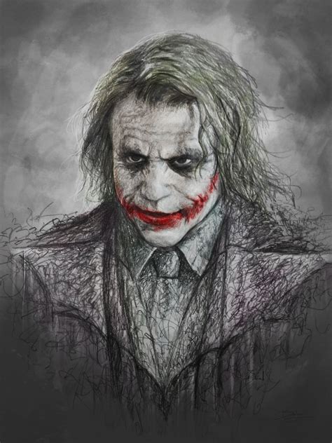 Scary Drawings Of Joker