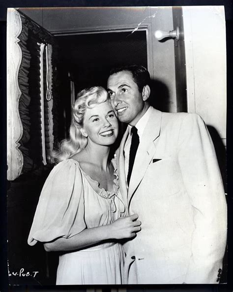 Doris Day and husband Marty on the set of "I'll See You In My Dreams ...