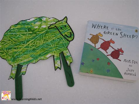 Where is the Green Sheep? | Learning 4 Kids