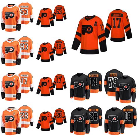 2021 2019 Stadium Series Philadelphia Flyers Jerseys 28 Claude Giroux ...