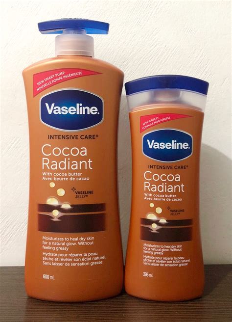 VASELINE COCOA RADIANT LOTION w cocoa butter, Beauty & Personal Care, Bath & Body, Body Care on ...