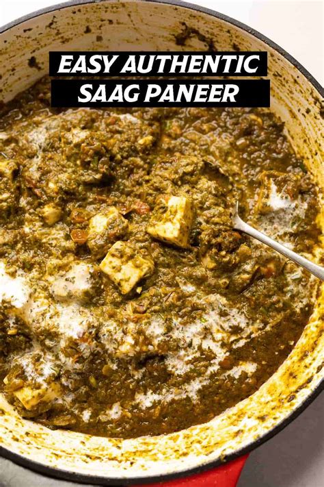 Authentic Saag Paneer Recipe