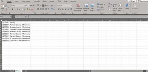 How To Create A Map In Excel With Zip Codes - Printable Online