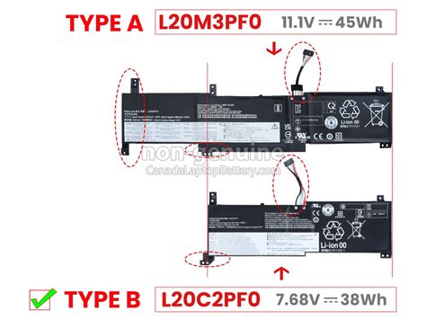 Lenovo IdeaPad 3 15ITL6-82H803JJAK long life replacement battery ...