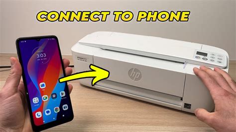 HP Deskjet 3700 Series: How to Connect to Phone (Wireless Setup) - YouTube