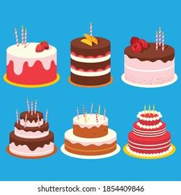 Cute Happy Birthday Background Cake Icon Stock Illustration 2125535732 ...