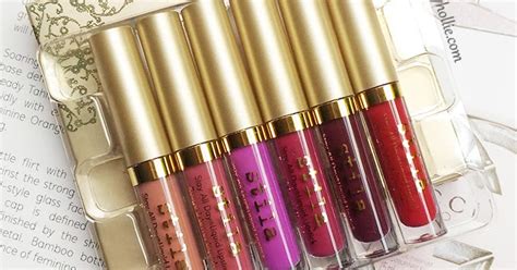 Random Beauty by Hollie: Stila Eternally Yours Liquid Lipstick Set Swatches