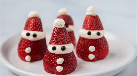 Super Cute Strawberry Santas | Fresh Recipes NZ