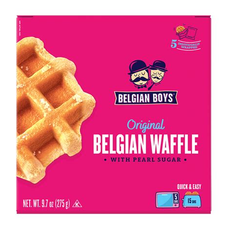 Belgian Boys – Original Belgian Waffle, 5 Pack | Goody