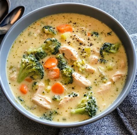 Creamy Chicken Broccoli Soup Recipe – Reserveamana