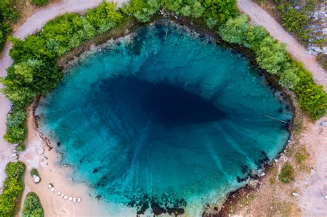 The Natural Spring Is Called the 'Eye of the Earth' for Good Reason