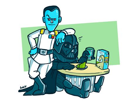 Admiral Thrawn + Darth Vader BFF by Bruno O. Barros on Dribbble