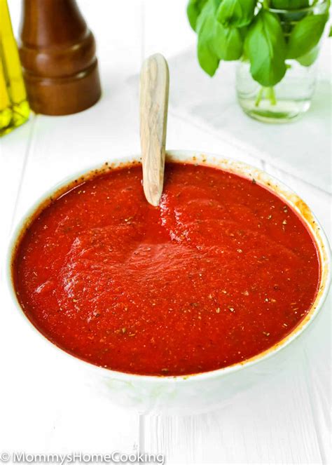 No-Cook Easy Pizza Tomato Sauce - Mommy's Home Cooking