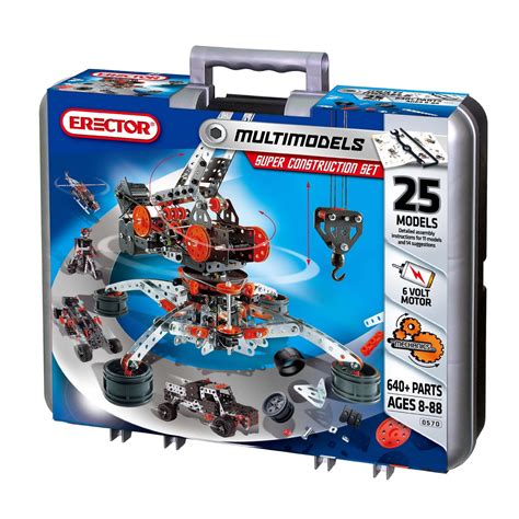 Meccano Erector Metal Toy Construction Sets - Tool Craze