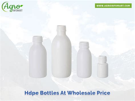 HDPE bottles wholesalers, suppliers, retailers & exporters