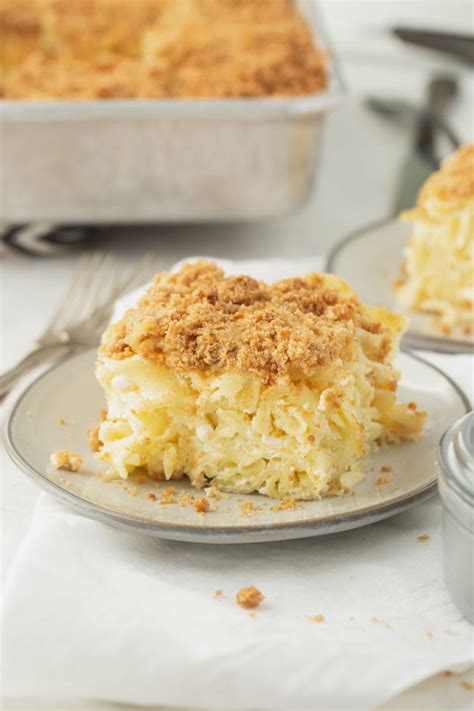 Jewish Kugel - Oh Sweet Basil | Recipe | Dessert for dinner, Hanukkah ...