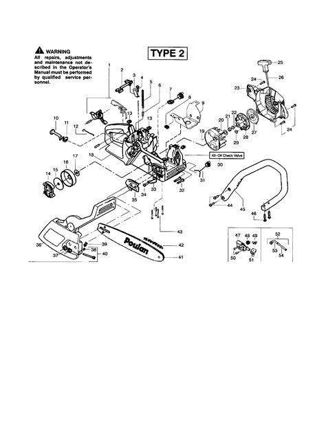 Poulan 2150 fuel line diagram