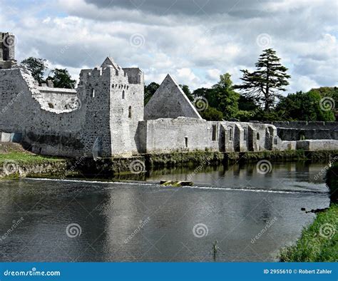 Adare Castle stock photo. Image of river, ripple, architectural - 2955610