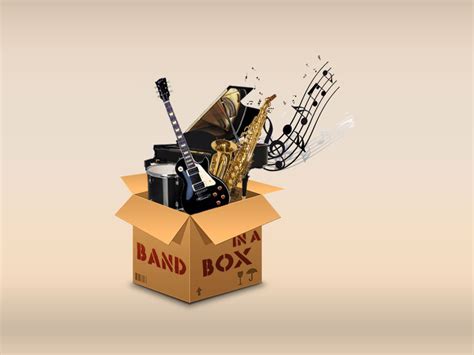 Band in A Box by KOstas Hatzis on Dribbble