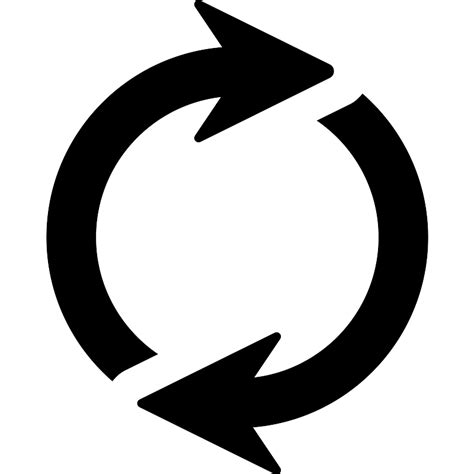 Circular Arrows Vector SVG Icon - SVG Repo