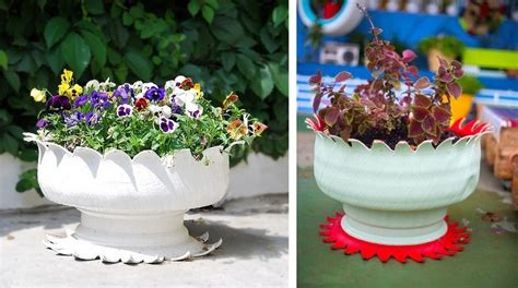 Amazing DIY flower beds made of old tires - Great ideas to boost your garden | My desired home