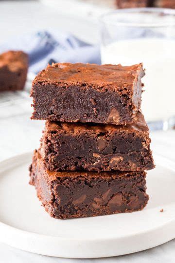 Triple Chocolate Brownies - Just so Tasty