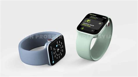 Apple Watch Series 7: Leak zeigen das neue Design + neuer Farbe ...