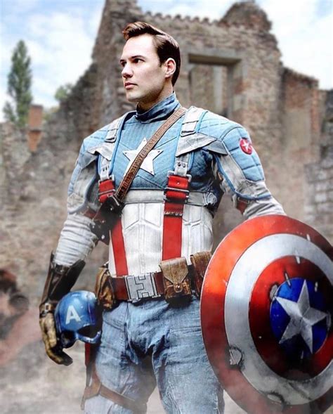 Captain America The First Avenger Costume Back