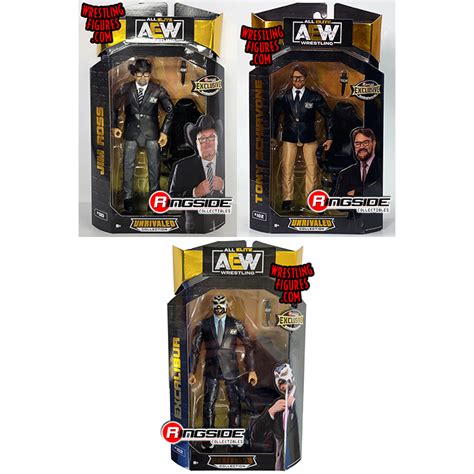 Package Deal - (Set of 3) (Announcers - Jim Ross, Tony Schiavone ...