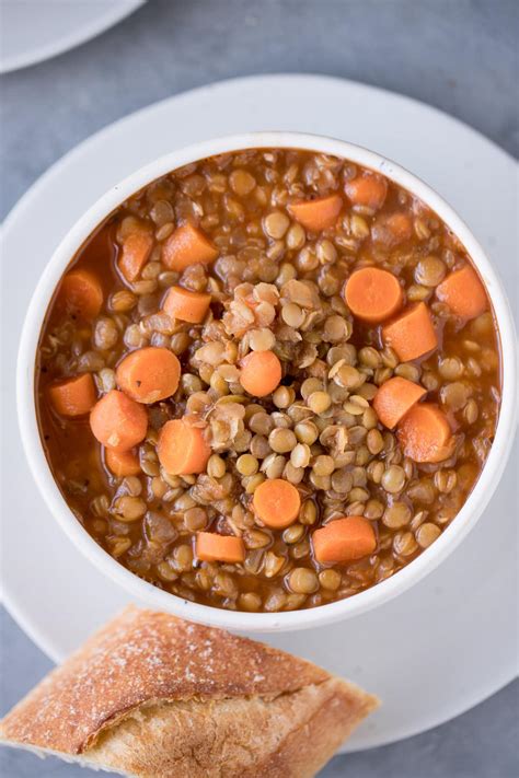 Easy Lentil Soup Recipe | The Clean Eating Couple