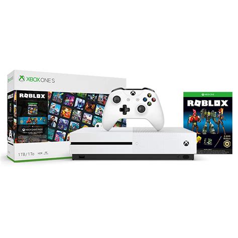 Amazon.com: Microsoft Xbox One S 1TB Console - Roblox Bundle - Xbox One ...