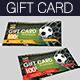 Soccer Gift Card, Print Templates | GraphicRiver