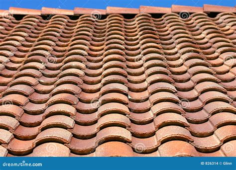 Spanish Tile Roof Texture Stock Images - Image: 826314