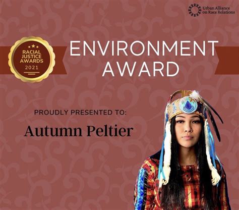 Autumn Peltier – Water Warrior – Congratulations – We All Deserve Better