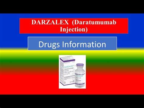 DARZALEX ( Daratumumab Injection )- Generic ,Brand Names , Precautions , to use, Side Effects ...