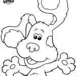 Blue's Clues Coloring Pages Tickety Tock Clock - Free Printable ...