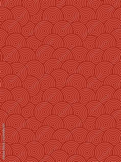 Traditional chinese seamless pattern. Red oriental background, geometric print, Wallpaper ...