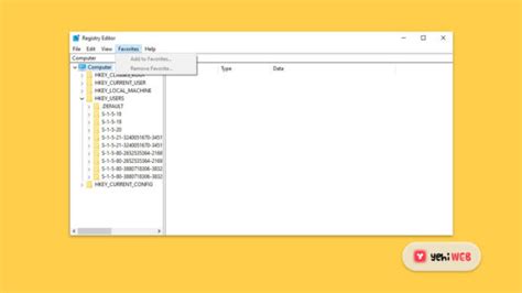 Tips & Features For The Windows Registry Editor | Yehi Web
