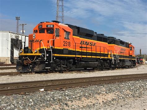 BNSF GP39-3 2518 | Railroad photos, Afton oklahoma, Burlington northern