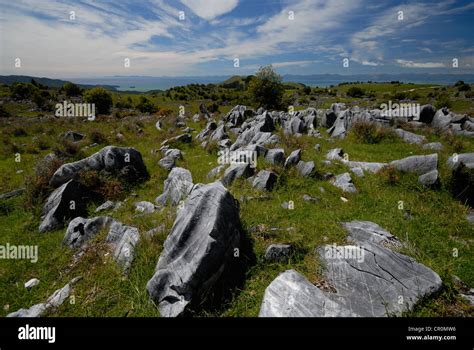 Takaka Hill, looking towards Tasman Bay, New Zealand Stock Photo - Alamy