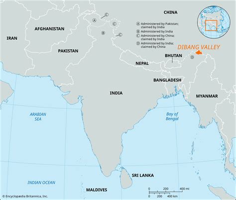 Dibang Valley | India, Map, & Facts | Britannica