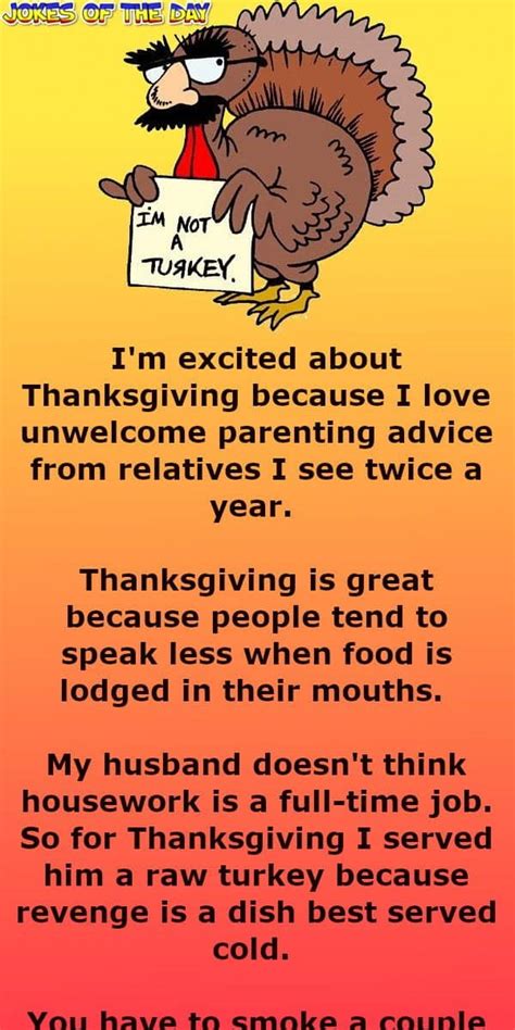 Thanksgiving one-liners that are relatable and funny | Jokes Of The Day