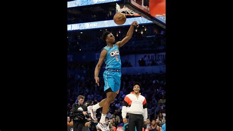 The Latest: OKC's Diallo Leaps over Shaq to Win Dunk Contest