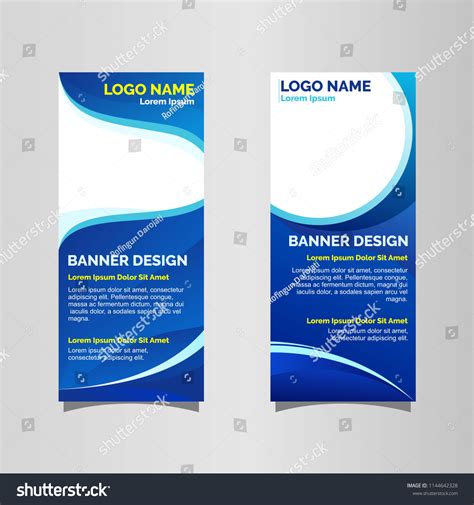 X Banner Design Template Stock Vector (Royalty Free) 1144642328 ...