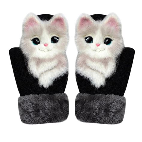 Hand-Knitted Pet Winter Gloves – Barkermeow