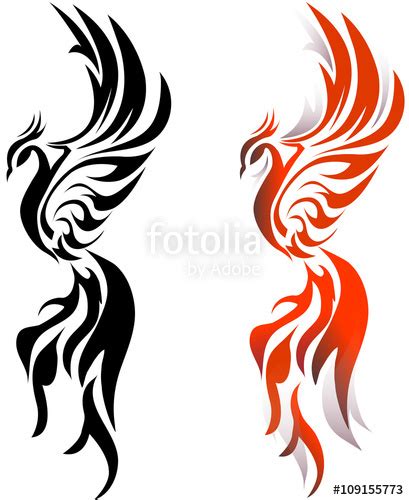 Phoenix Silhouette Vector at Vectorified.com | Collection of Phoenix ...