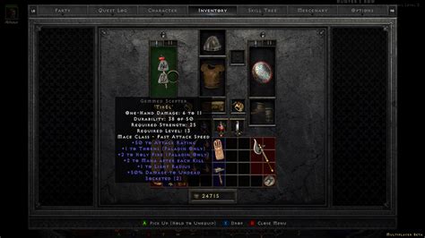 Steel Runeword didn't work on Scepter? Am I just being a big dumb and missing something? : diablo2