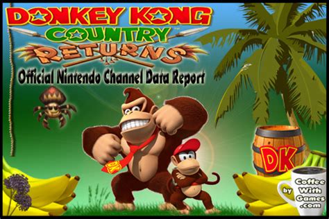 Coffee With Games: Donkey Kong Country Returns - Official Nintendo ...