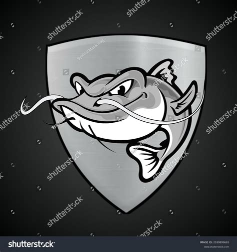 Catfish Vector Design Concept Logo Animal Stock Vector (Royalty Free) 2189899665 | Shutterstock