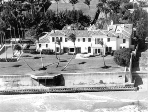 Aerial view of the Kennedy family home in Palm Beach, Flor… | Flickr